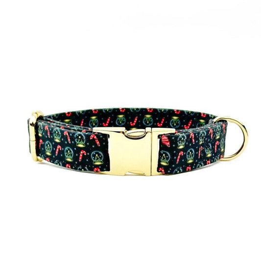 Christmas Spirit Design Dog Collar